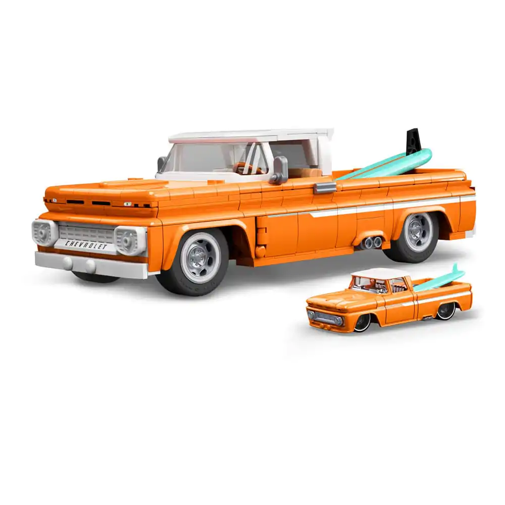 Mattel Brick Shop Hot Wheels Elite Series Bauset 1/16 Custom &#039;62 Chevy Pickup Produktfoto