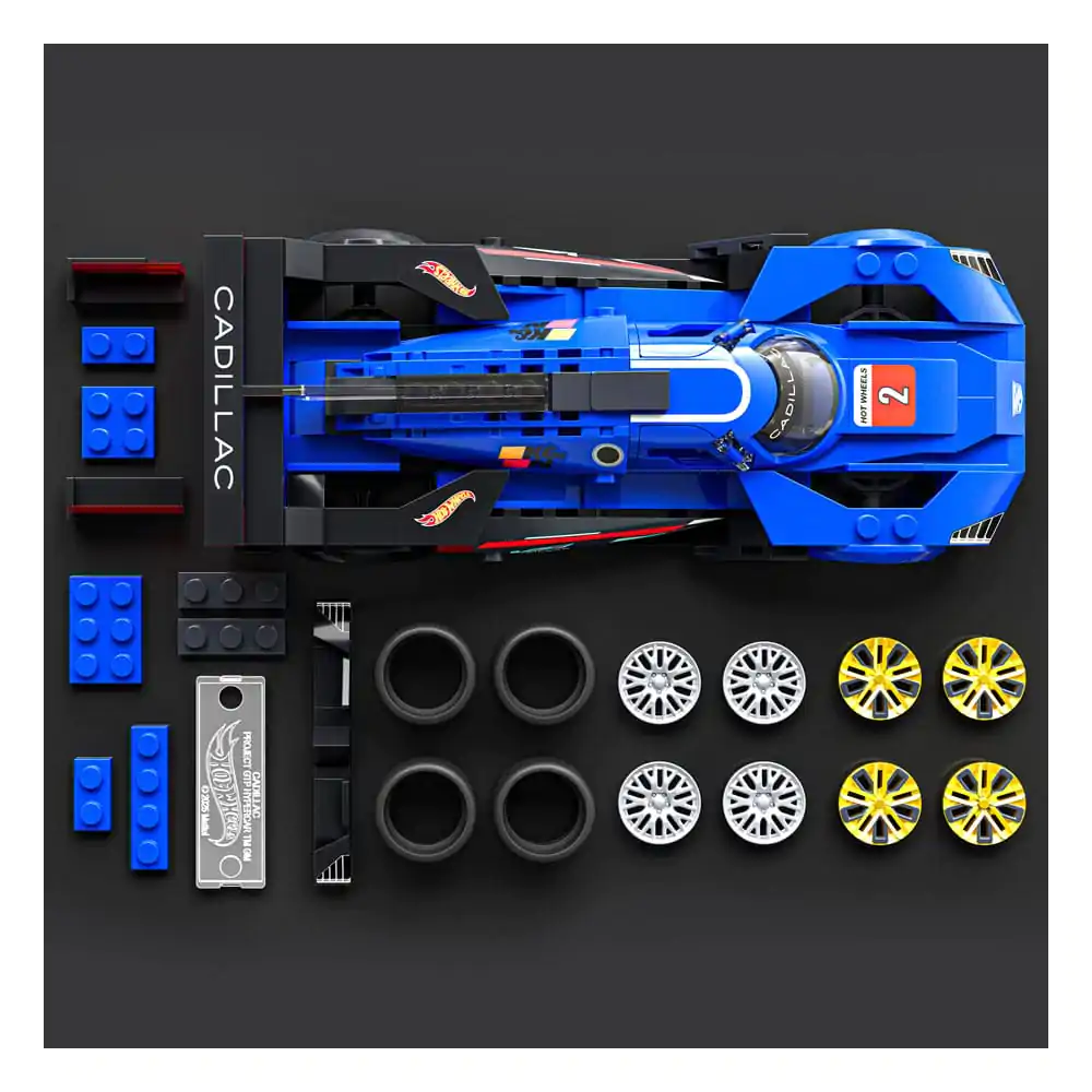 Mattel Brick Shop Hot Wheels Speed Series Bauset 1/32 Cadillac Project GTP Hypercar Produktfoto