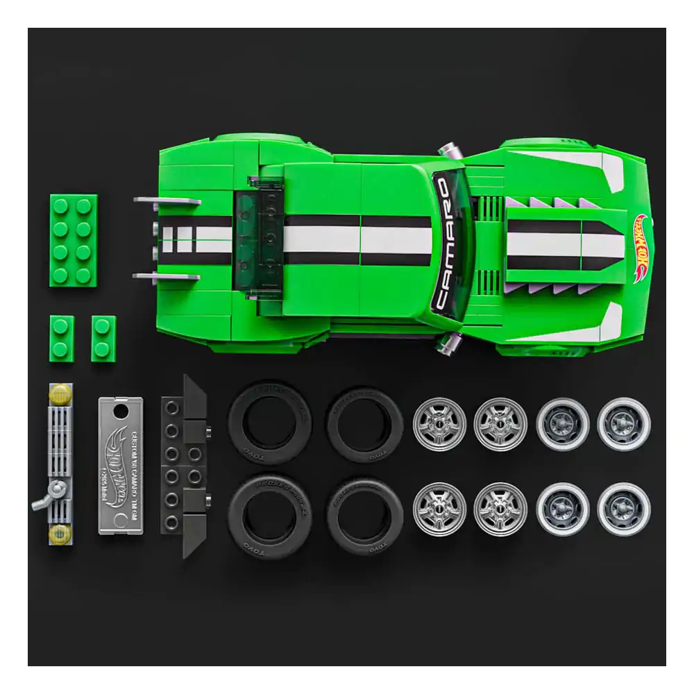 Mattel Brick Shop Hot Wheels Speed Series Bauset 1/32 Custom '68 Camaro Produktfoto