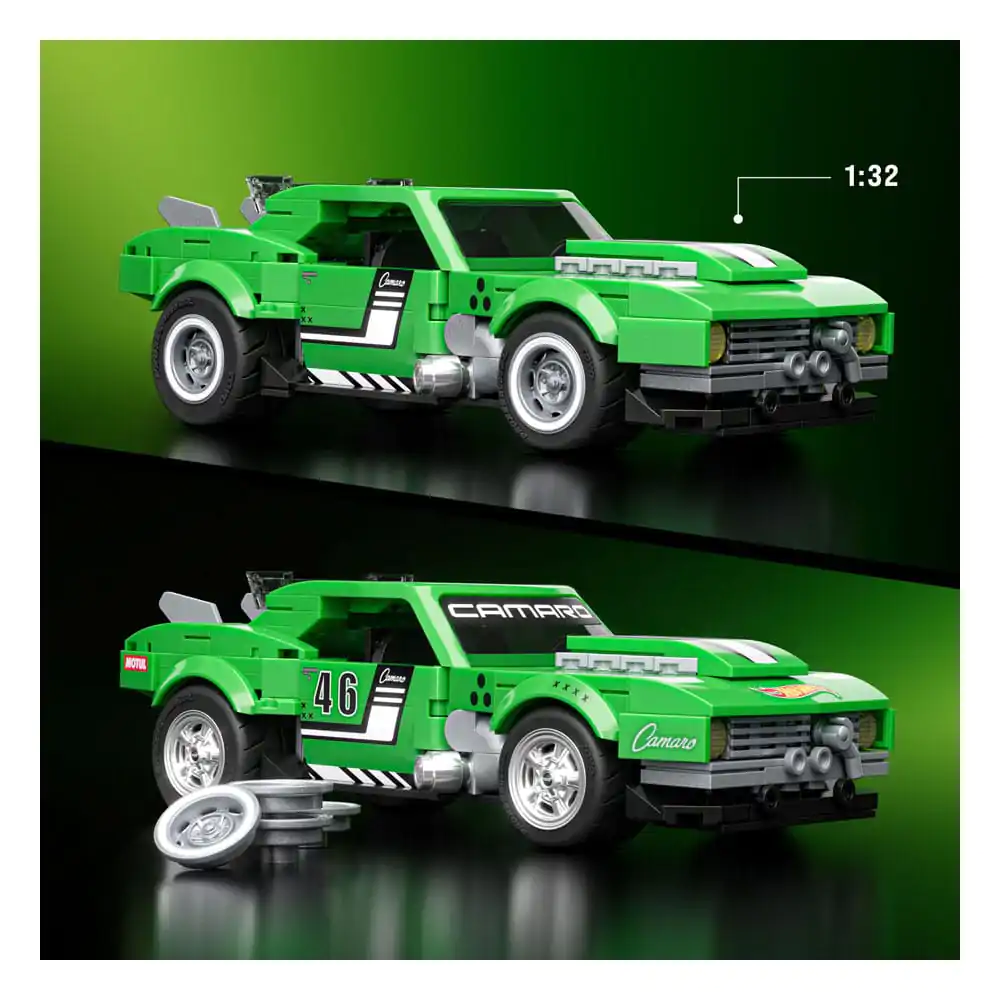 Mattel Brick Shop Hot Wheels Speed Series Bauset 1/32 Custom '68 Camaro Produktfoto