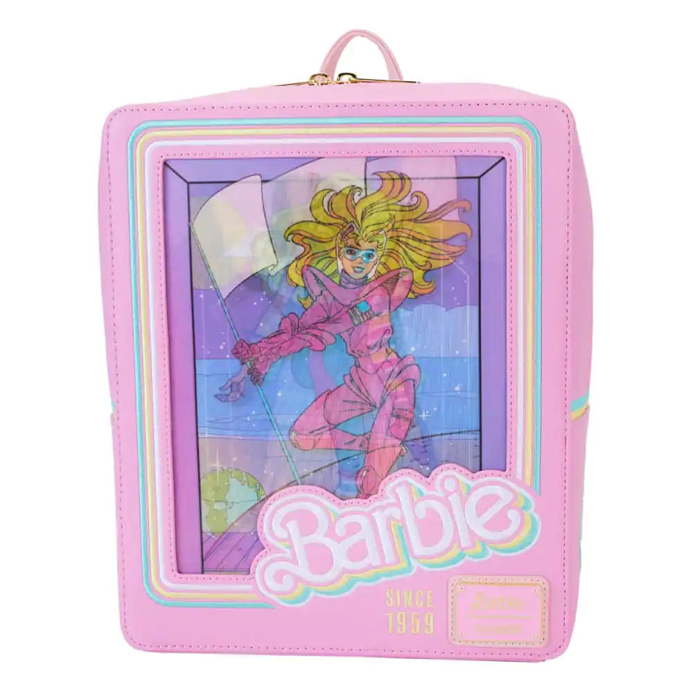 Mattel by Loungefly Rucksack Mini Barbie 65th Anniversary Doll Box termékfotó