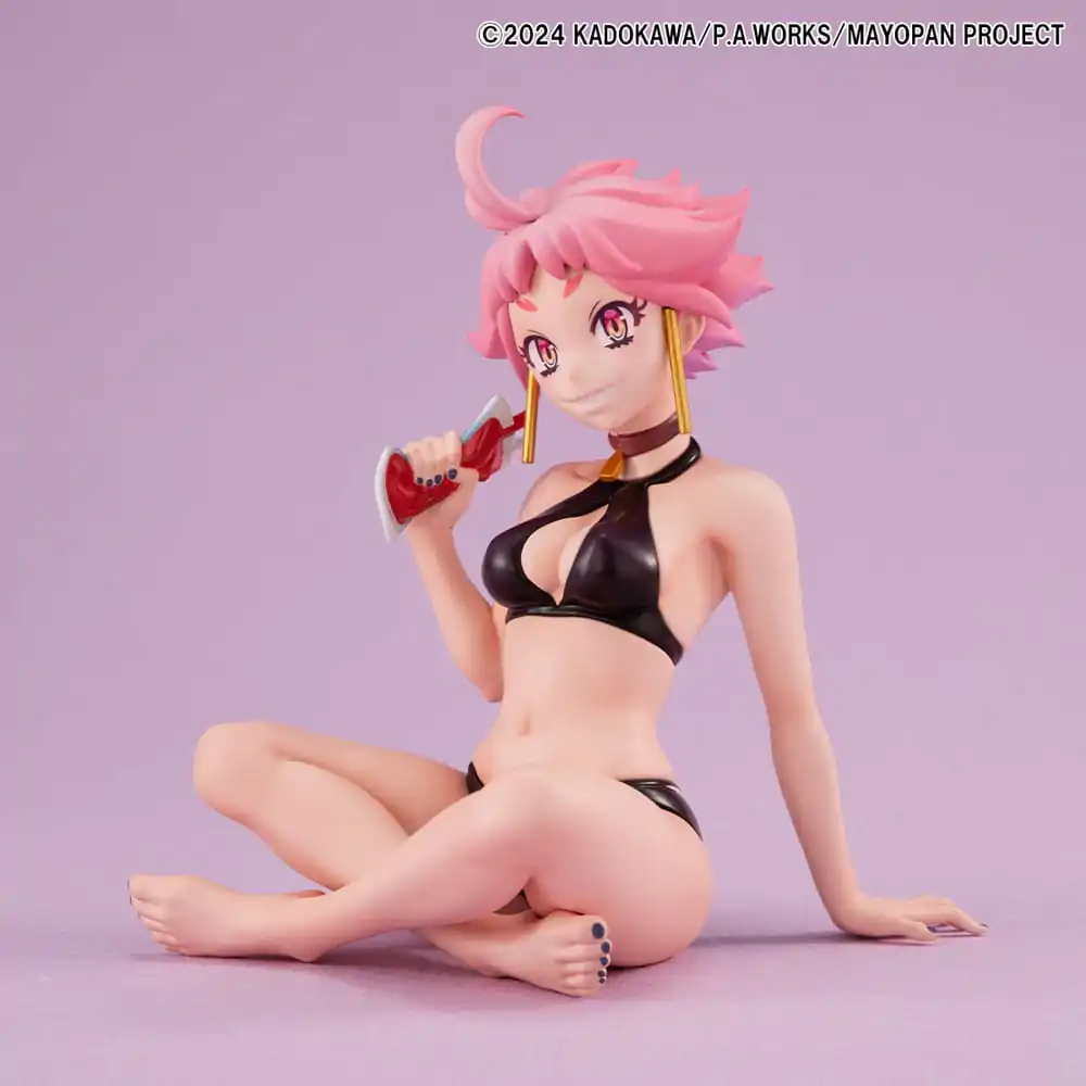 Mayonaka Punch Melty Princess PVC Statue Live Palm Size 9 cm Produktfoto
