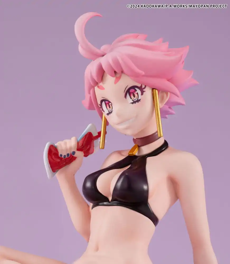 Mayonaka Punch Melty Princess PVC Statue Live Palm Size 9 cm Produktfoto