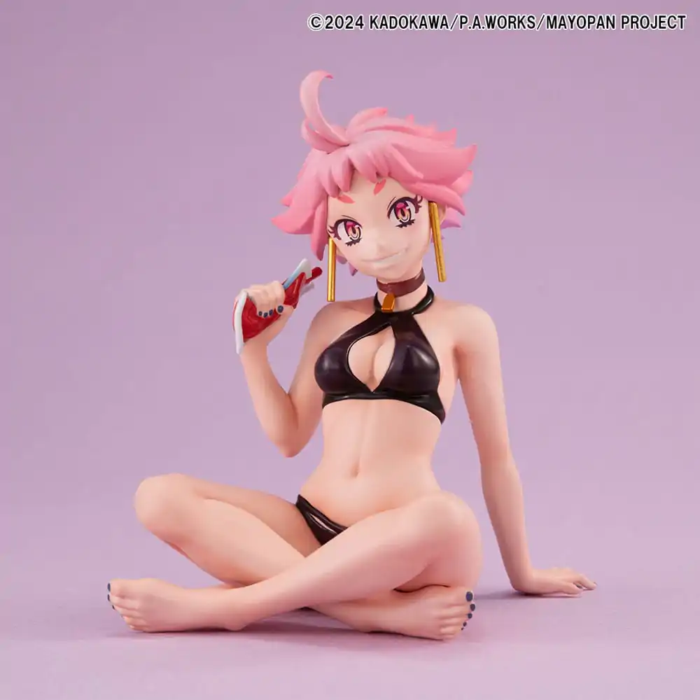 Mayonaka Punch Melty Princess PVC Statue Live Palm Size 9 cm Produktfoto