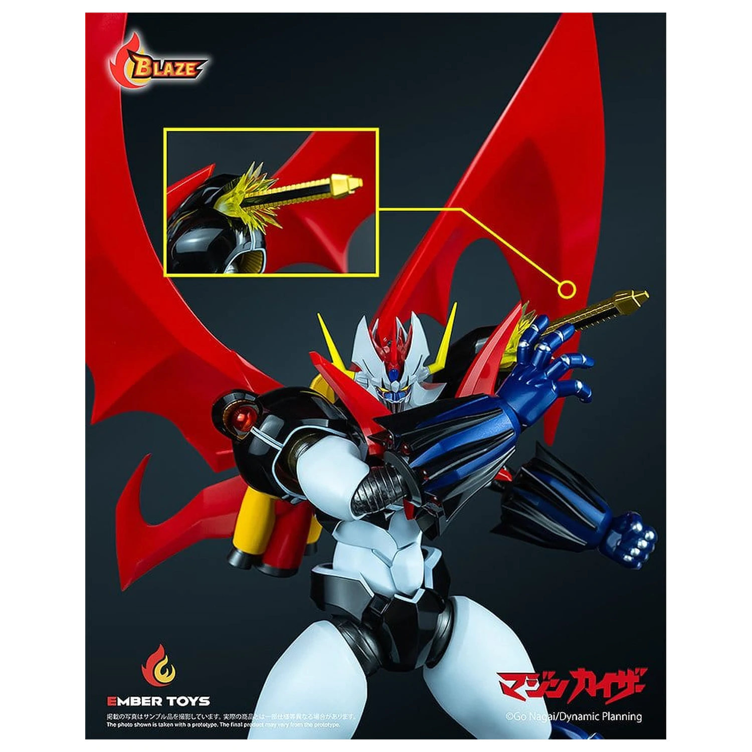 Mazinger BLAZE Series Die-Cast Actionfigur Mazinkaiser (Original Version) 26 cm Produktfoto