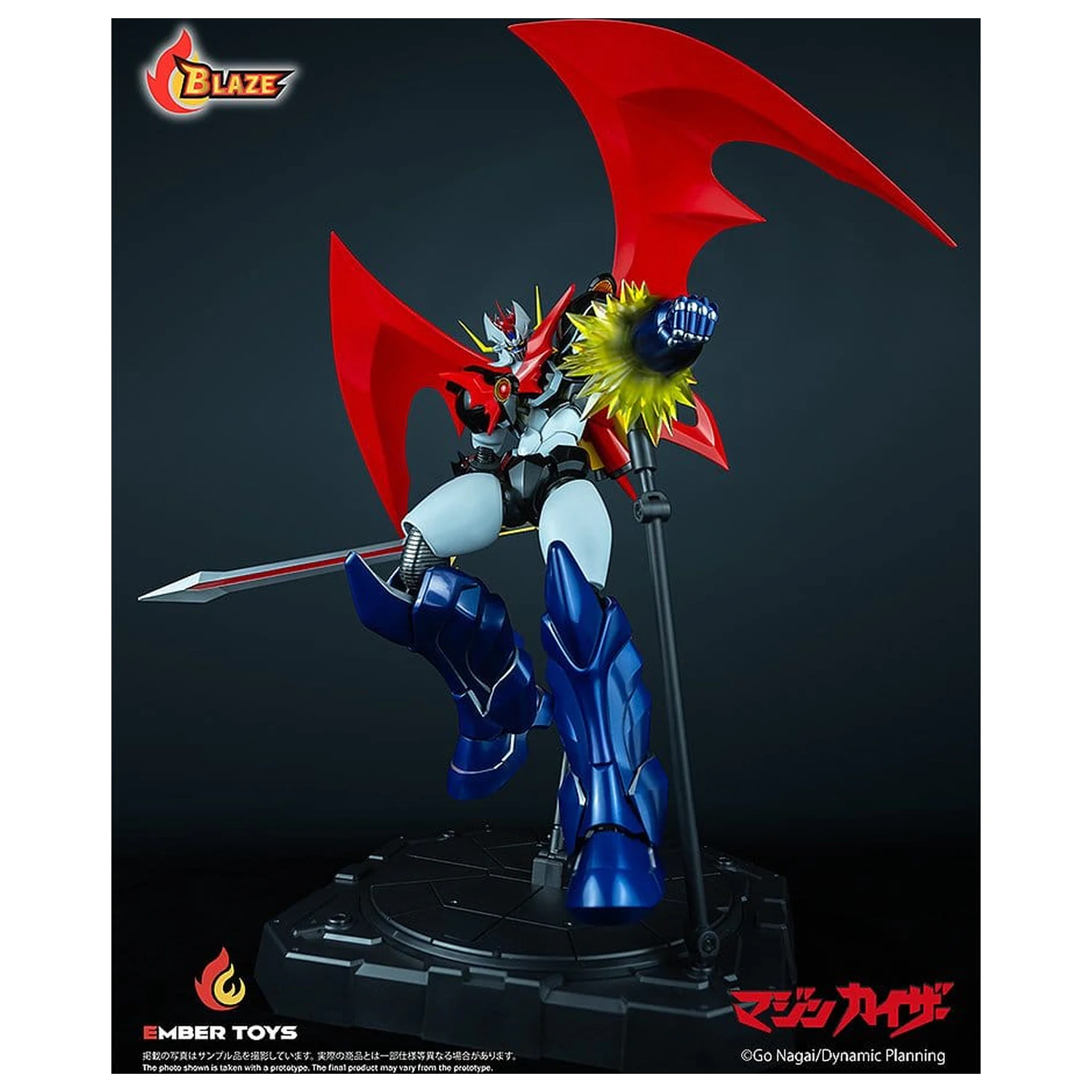 Mazinger BLAZE Series Die-Cast Actionfigur Mazinkaiser (Original Version) 26 cm Produktfoto