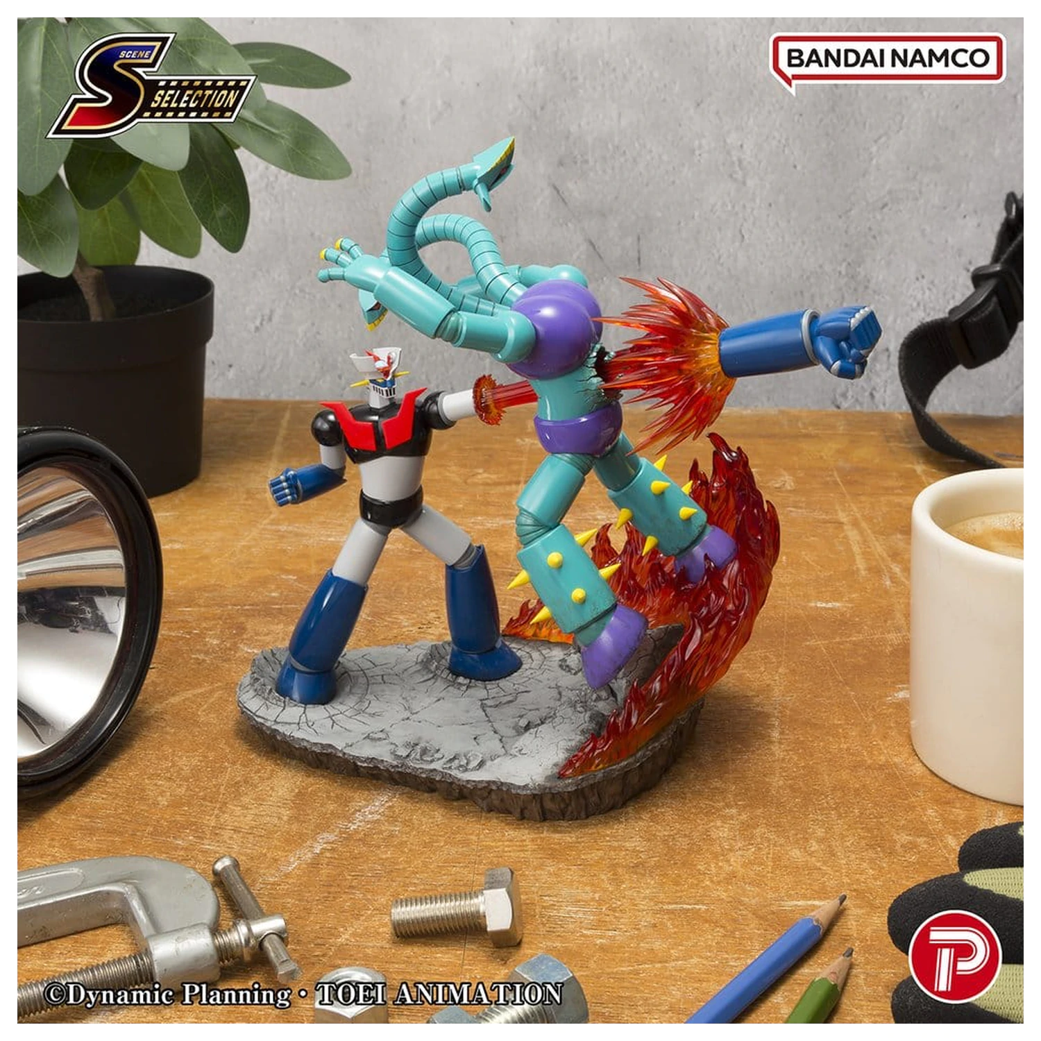 Mazinger Scene Selection 03 PVC Figur Mazinger Z Rocket Punch! 19 cm Produktfoto