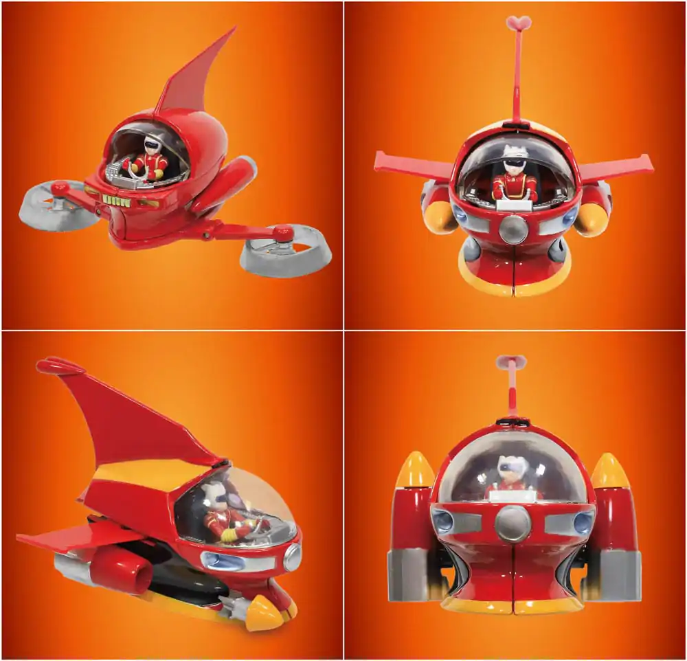 Mazinger Z Figur Metal Action Brain Condor Hover & Jet Pilder Set 11 cm Produktfoto
