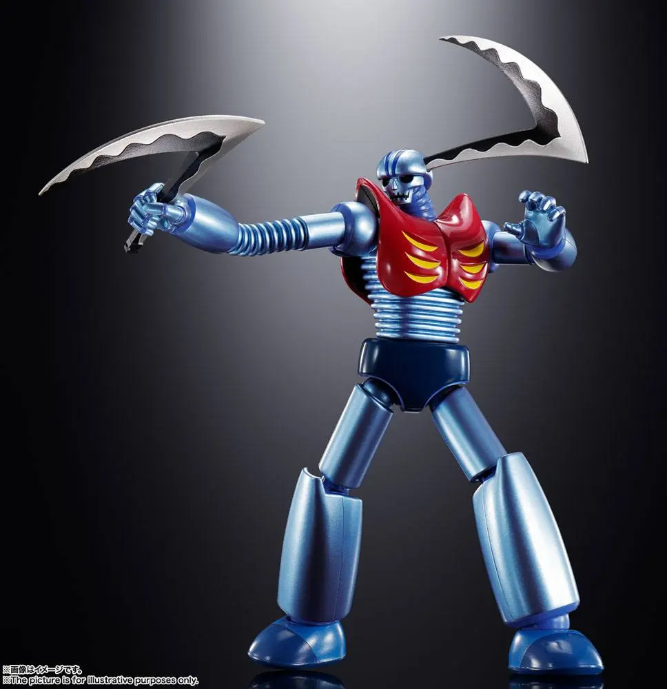 Mazinger Z Soul of Chogokin Diecast Action Figurs GX-25R GARADA K-7 &  GX-26R DOUBULAS M-2 16 cm Produktfoto