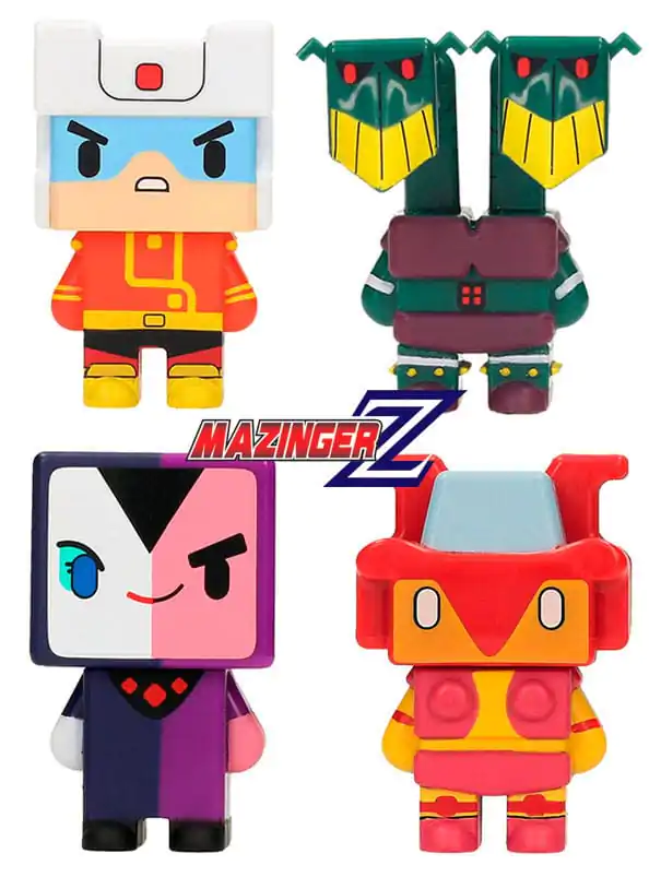 Mazinger Z Sammelfiguren 4er-Pack Pixel 004 Set 7 cm Produktfoto