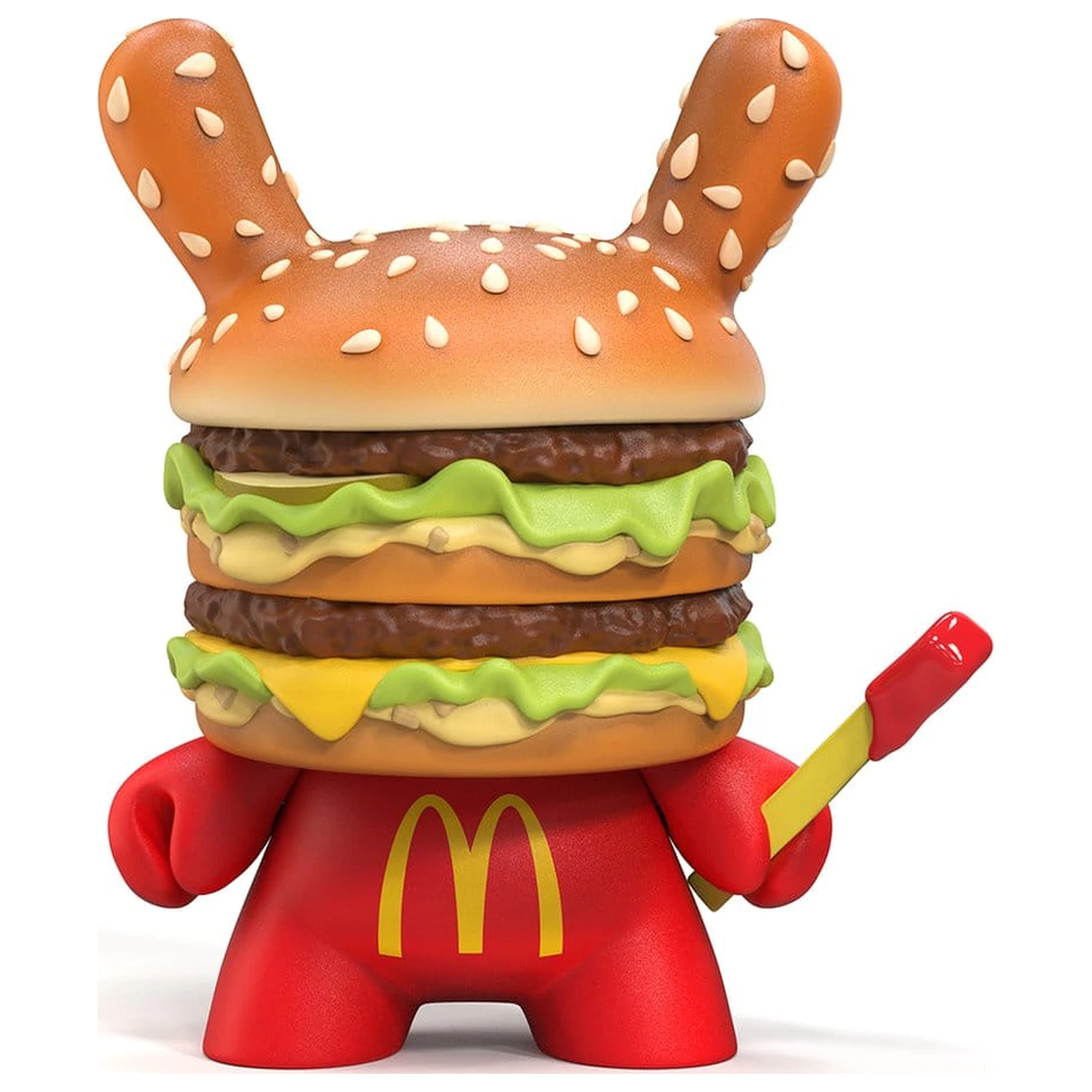 McDonald's Big Mac Vinyl Dunny Kunstfigur 20 cm Produktfoto