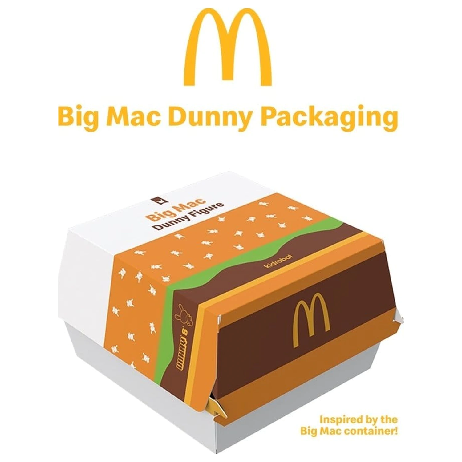 McDonald's Big Mac Vinyl Dunny Kunstfigur 20 cm Produktfoto