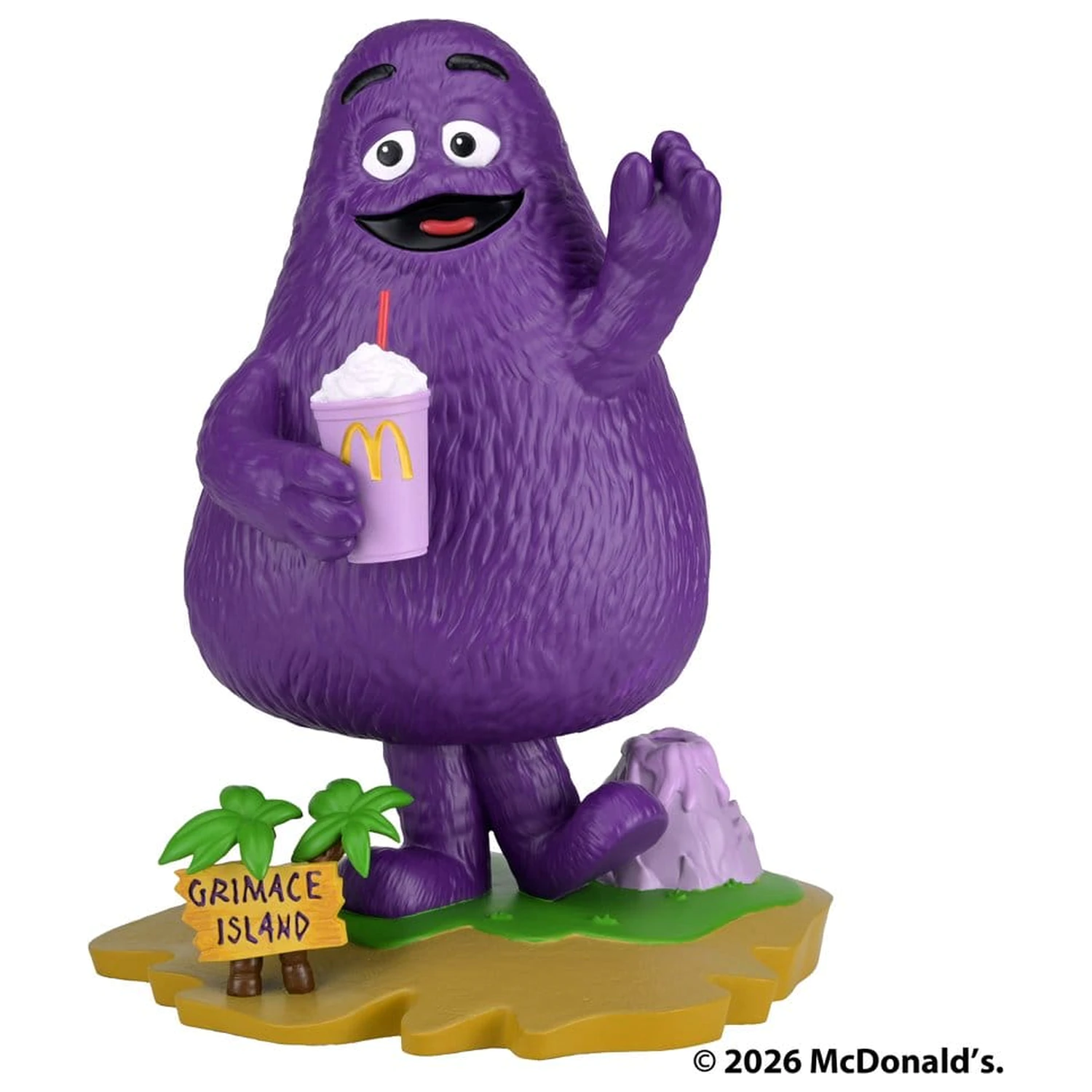 McDonald's Head Knocker Grimace 20 cm Figur Produktfoto