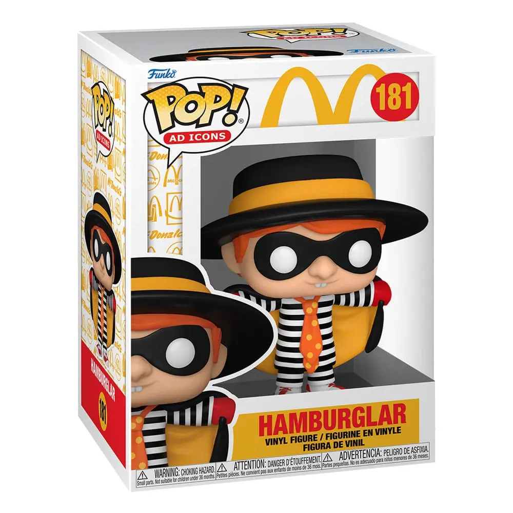 McDonalds POP! Ad Icons Vinyl Figur Hamburgler 9 cm termékfotó