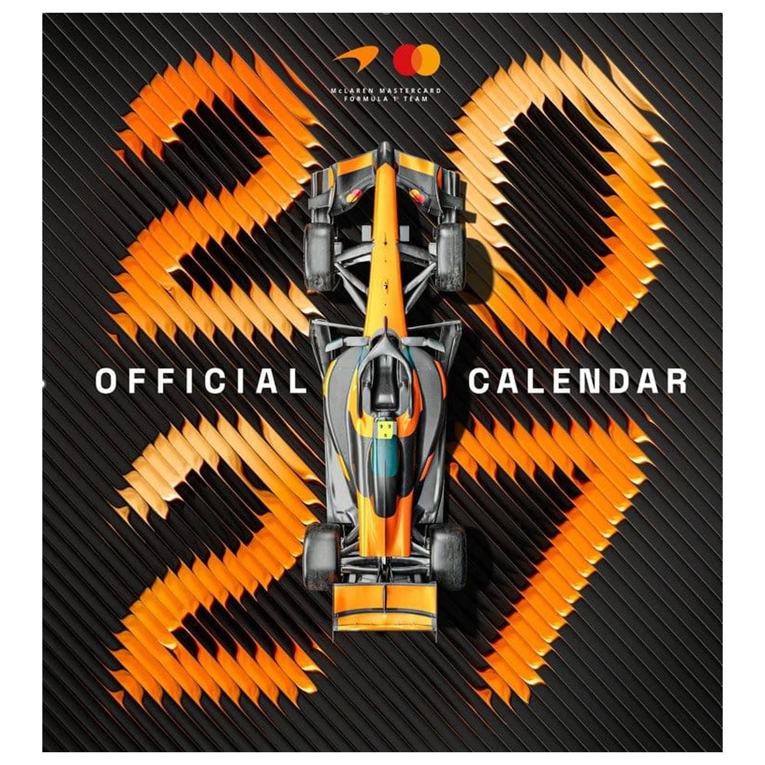 McLaren Mastercard Formula 1 Team Offizieller Kalender 2027 30 x 30 cm Produktfoto