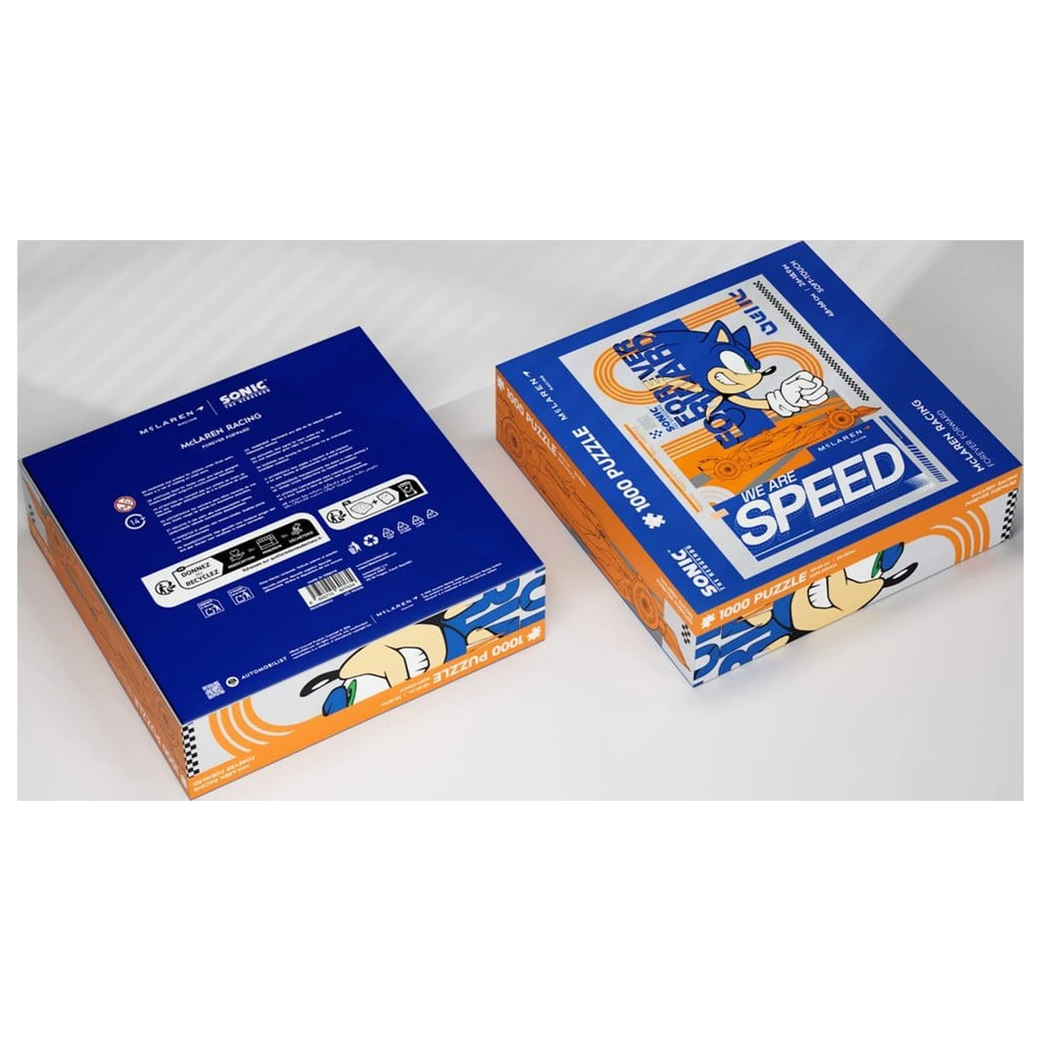 McLaren Mastercard Formula 1 Team x Sonic Puzzle (1000 Teile) 48 x 66 cm Produktfoto