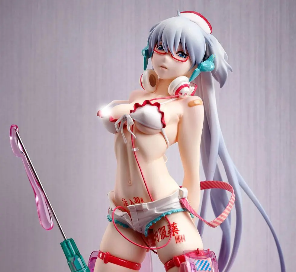Mebae's Original Character PVC Statue 1/6.5 Sakurako's Injection! 25 cm Produktfoto
