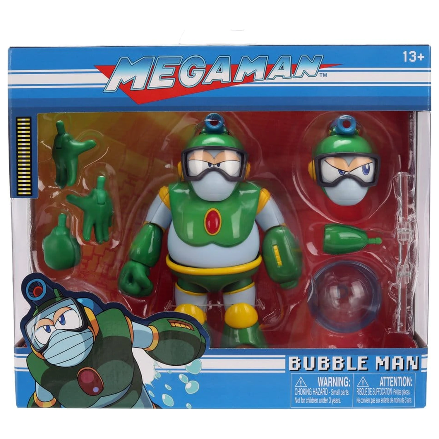 Mega Man Actionfigur Bubble Man 11 cm Produktfoto