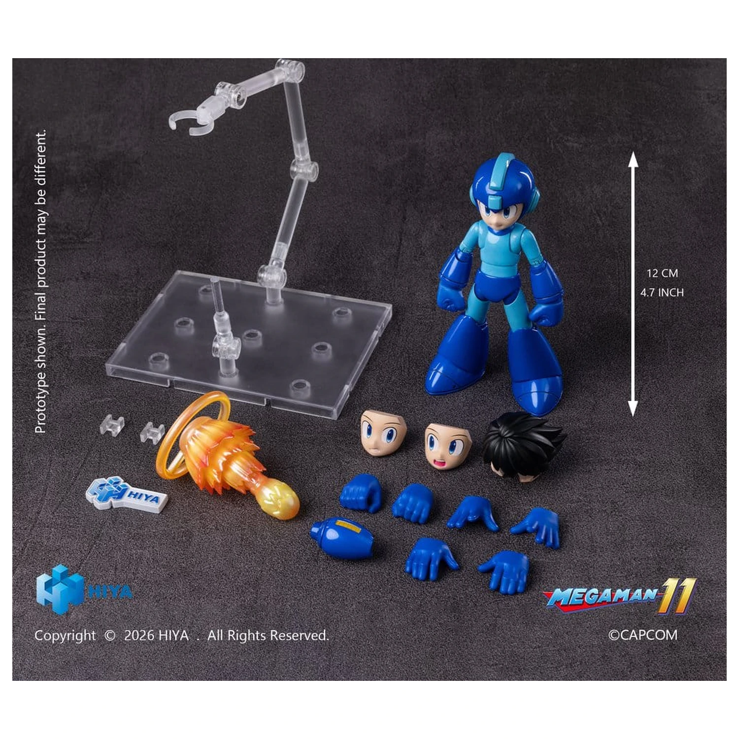 Mega Man Exquisite Basic Series Action Figur Mega Man 12 cm Produktfoto