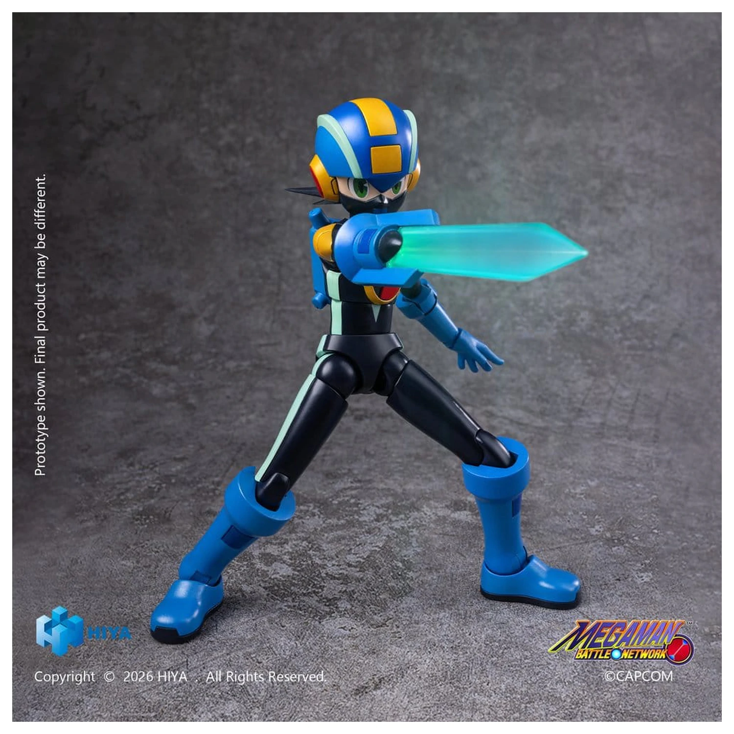 Mega Man Exquisite Basic Series Actionfigur MegaMan.EXE 13 cm Produktfoto