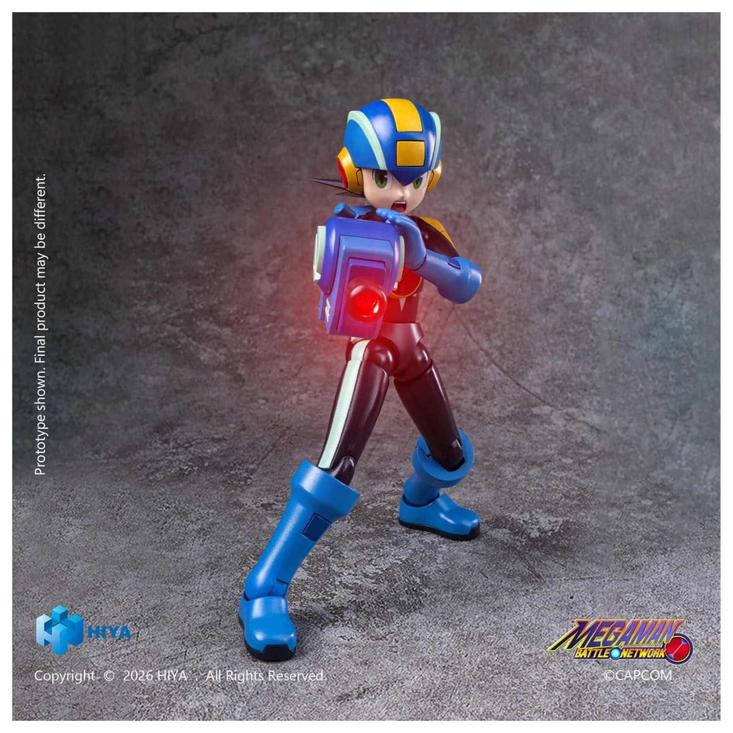 Mega Man Exquisite Basic Series Actionfigur MegaMan.EXE 13 cm Produktfoto