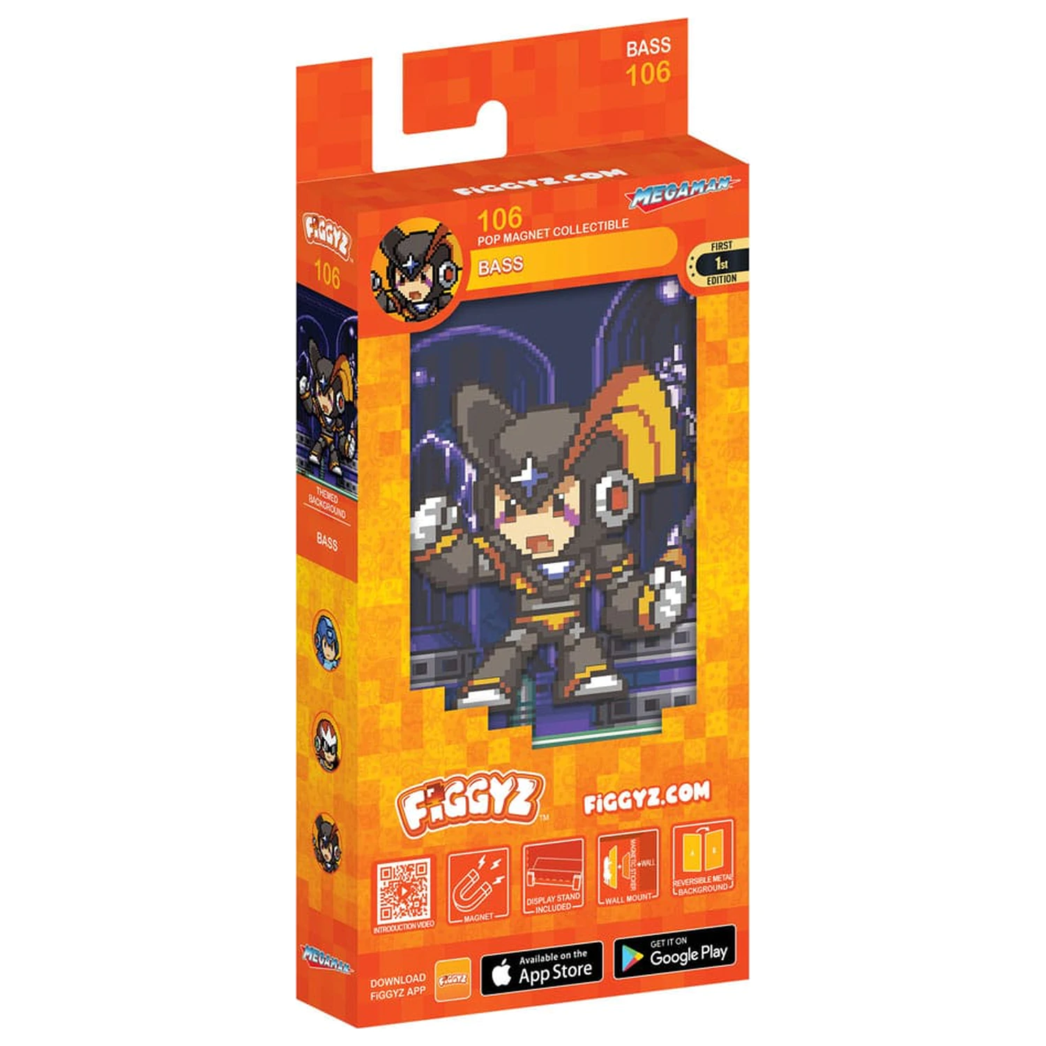 Mega Man FiGGYZ Magnet Sammelfigur Bass 11 cm Produktfoto