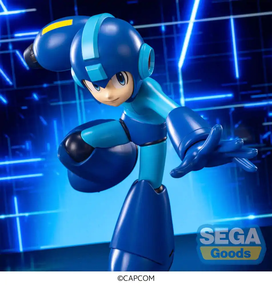 Mega Man Luminasta PVC Statue Mega Man 19 cm Produktfoto