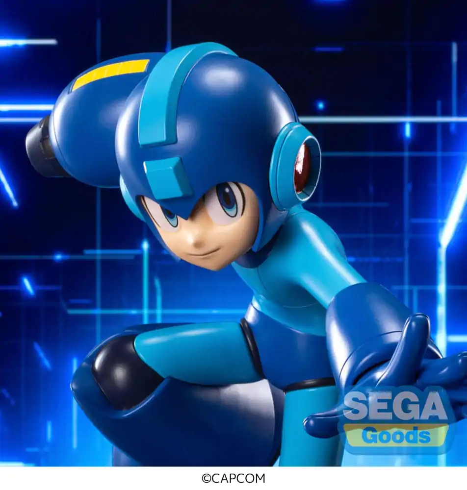 Mega Man Luminasta PVC Statue Mega Man 19 cm Produktfoto