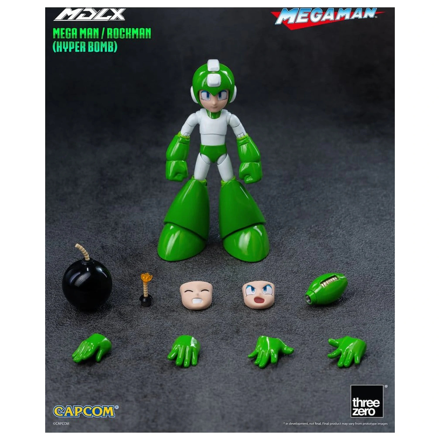 Mega Man MDLX Action Figur Mega Man / Rockman (Hyper Bomb) 10 cm Produktfoto