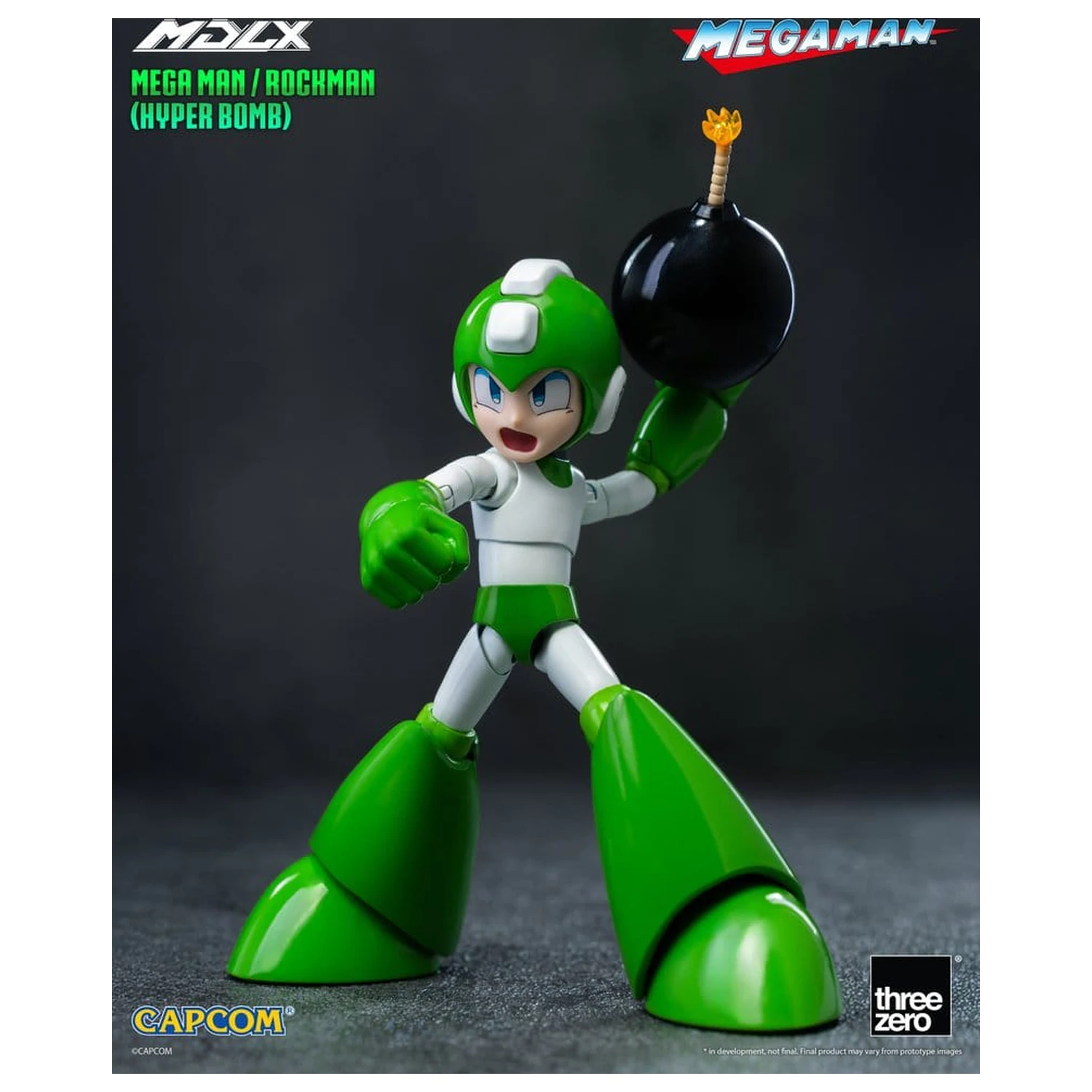 Mega Man MDLX Action Figur Mega Man / Rockman (Hyper Bomb) 10 cm Produktfoto