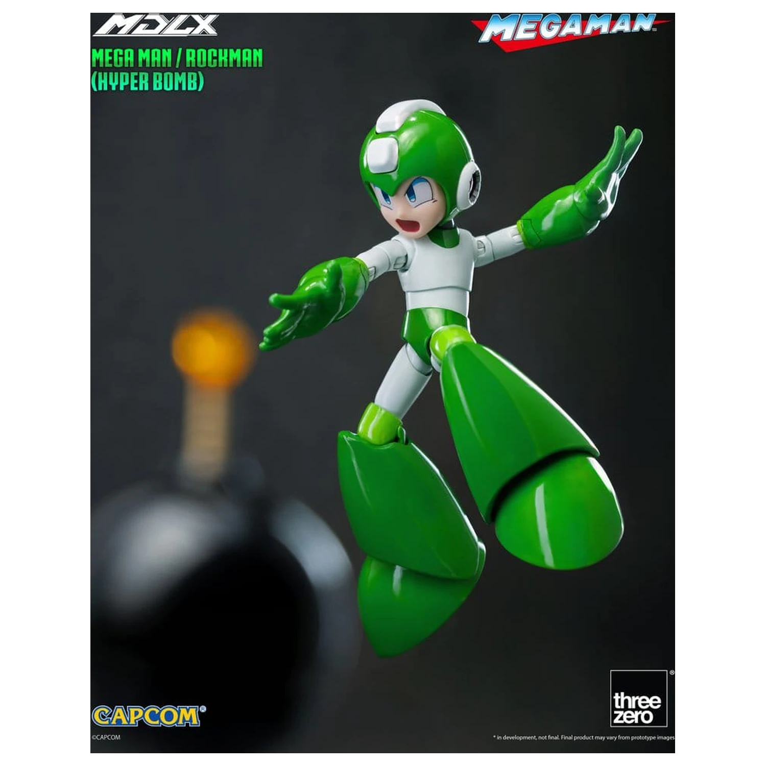 Mega Man MDLX Action Figur Mega Man / Rockman (Hyper Bomb) 10 cm Produktfoto