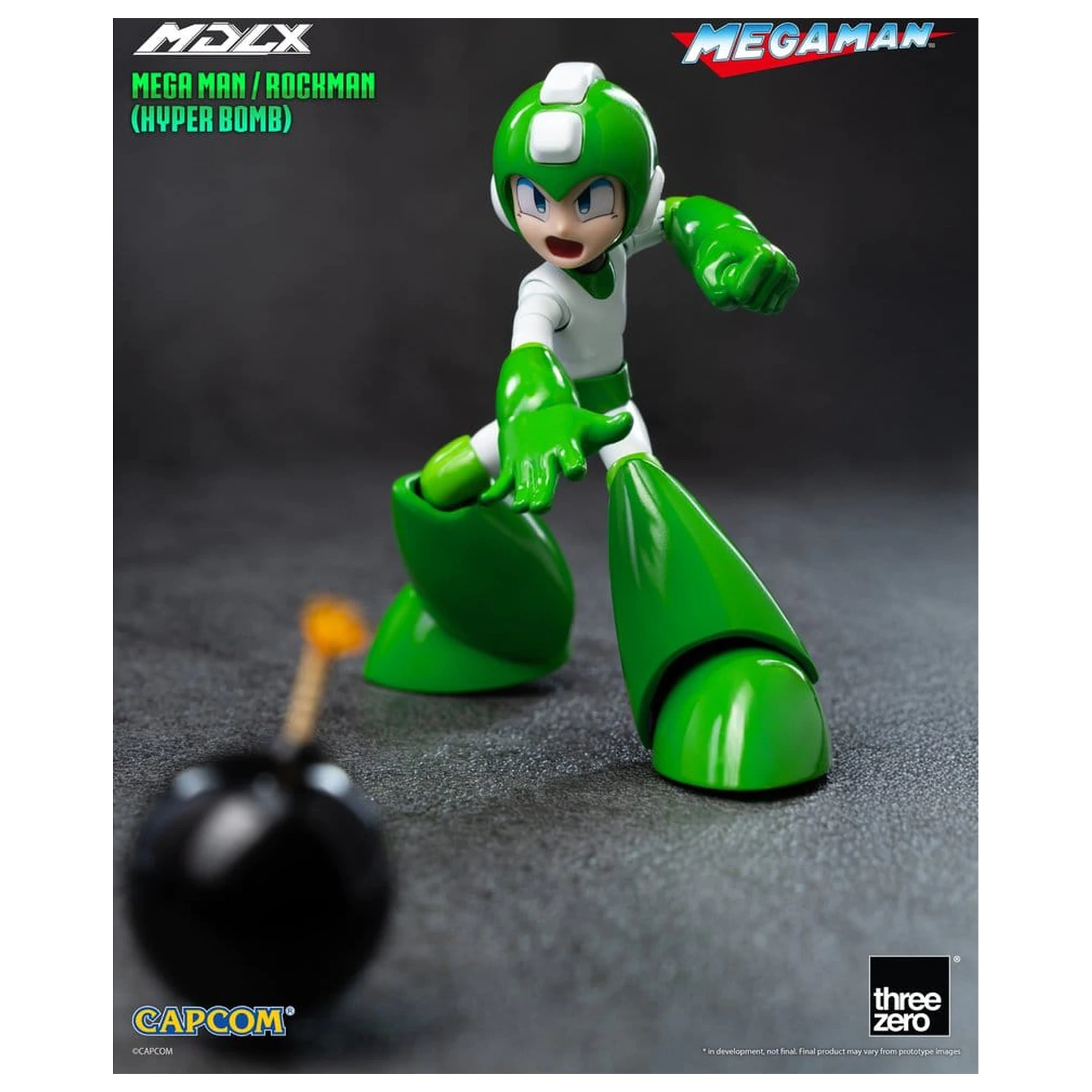 Mega Man MDLX Action Figur Mega Man / Rockman (Hyper Bomb) 10 cm Produktfoto