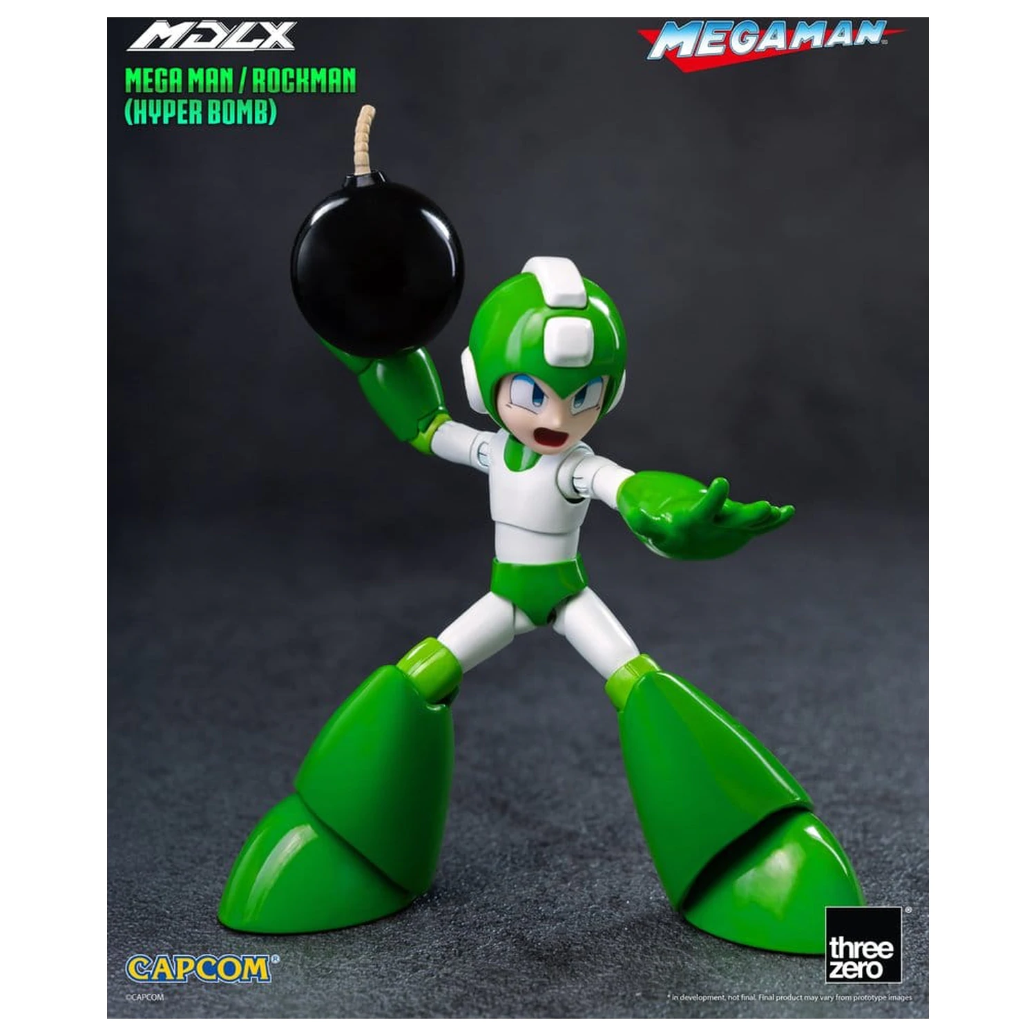 Mega Man MDLX Action Figur Mega Man / Rockman (Hyper Bomb) 10 cm Produktfoto