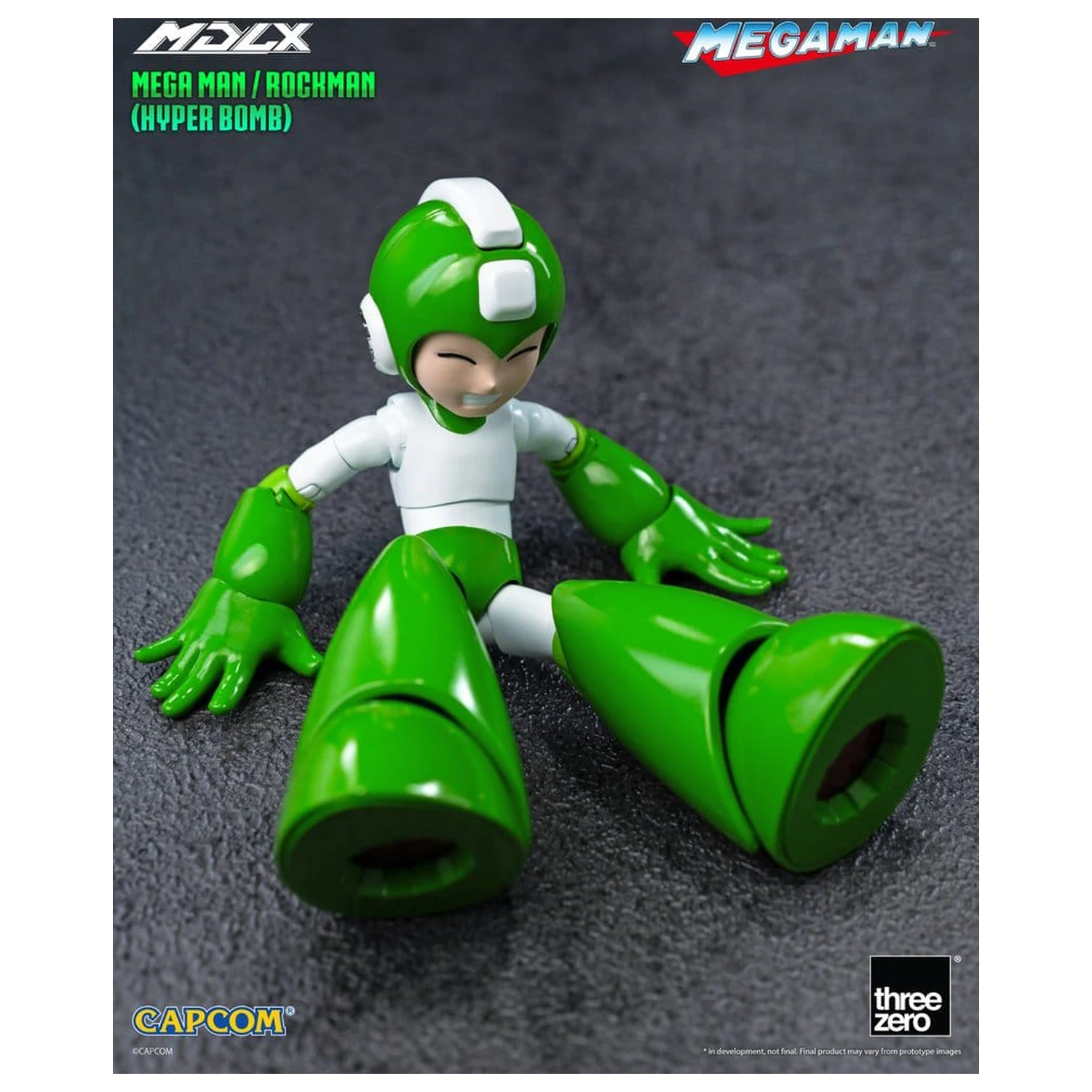 Mega Man MDLX Action Figur Mega Man / Rockman (Hyper Bomb) 10 cm Produktfoto