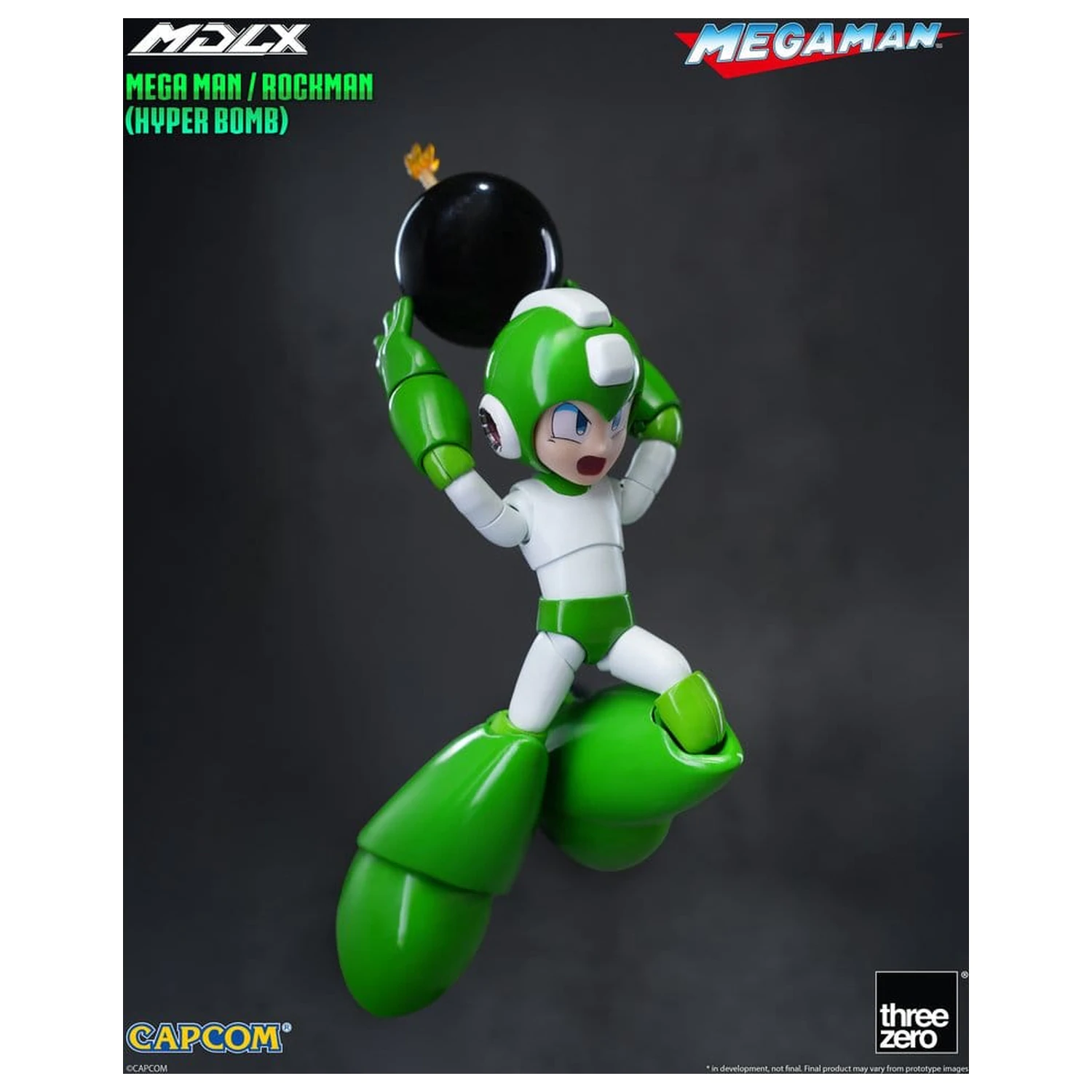 Mega Man MDLX Action Figur Mega Man / Rockman (Hyper Bomb) 10 cm Produktfoto