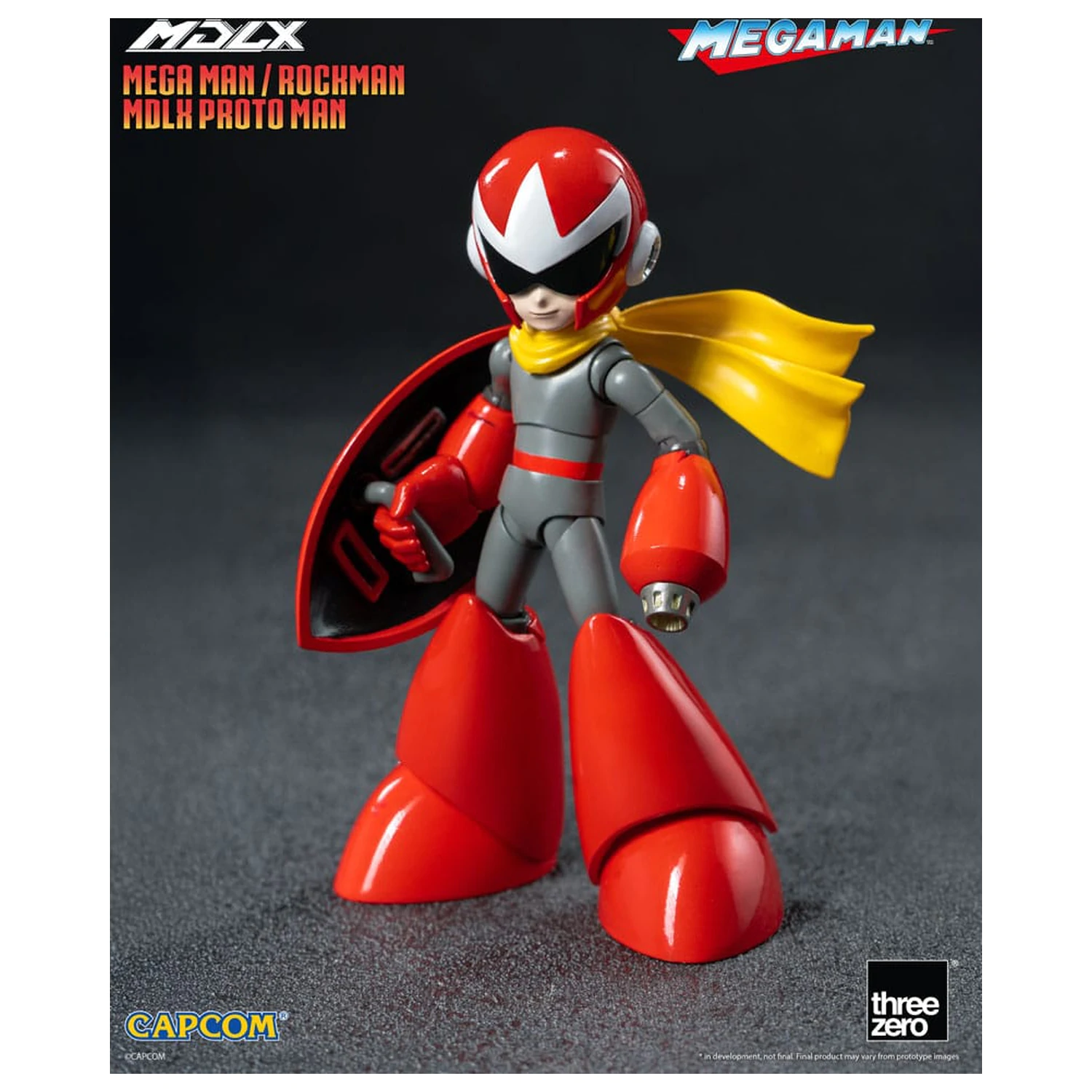 Mega Man MDLX Actionfigur Rockman / Mega Man Proto Man 10 cm Produktfoto