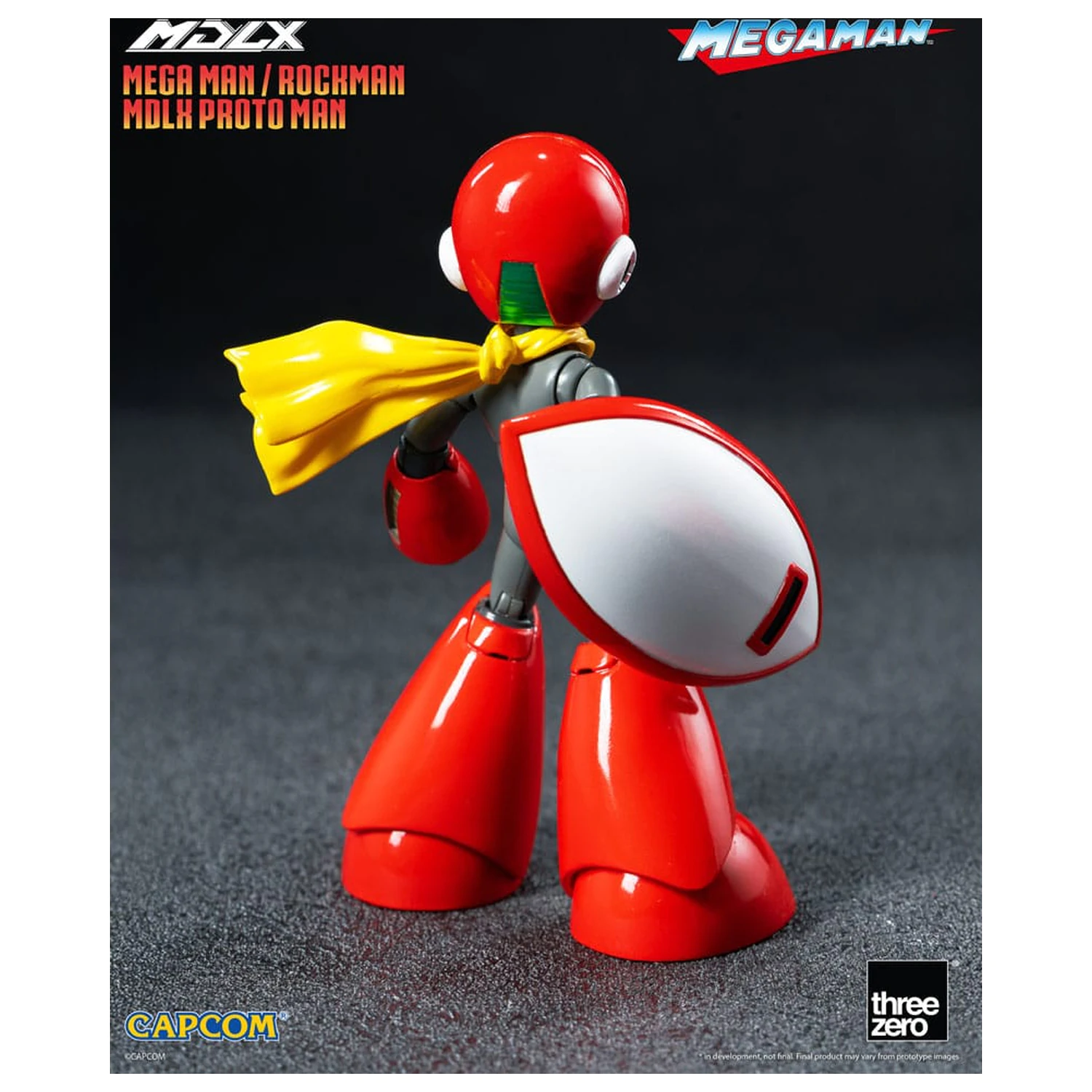 Mega Man MDLX Actionfigur Rockman / Mega Man Proto Man 10 cm Produktfoto