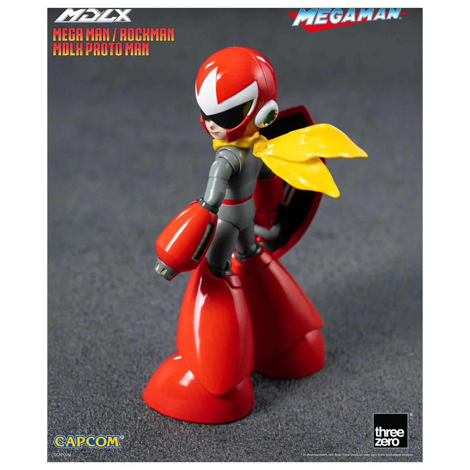 Mega Man MDLX Actionfigur Rockman / Mega Man Proto Man 10 cm Produktfoto