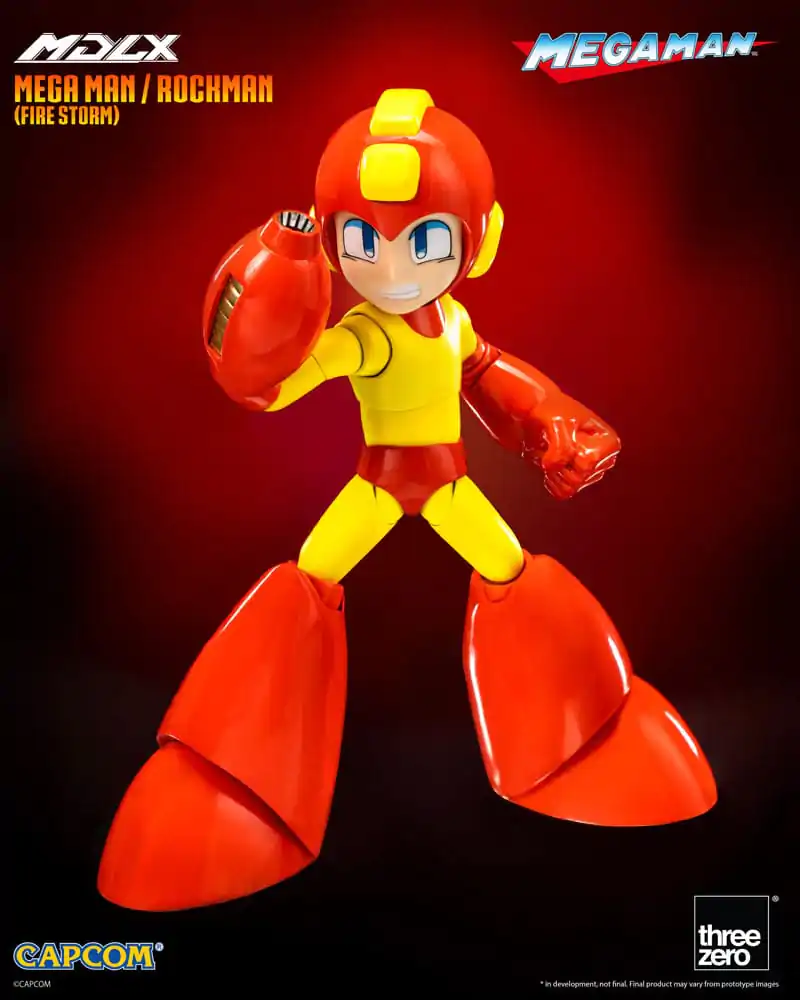 Mega Man MDLX Actionfigur Mega Man / Rockman (Fire Storm) 10 cm termékfotó