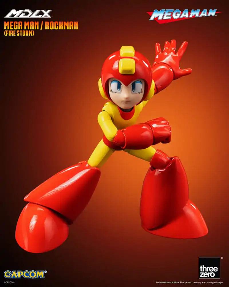 Mega Man MDLX Actionfigur Mega Man / Rockman (Fire Storm) 10 cm termékfotó