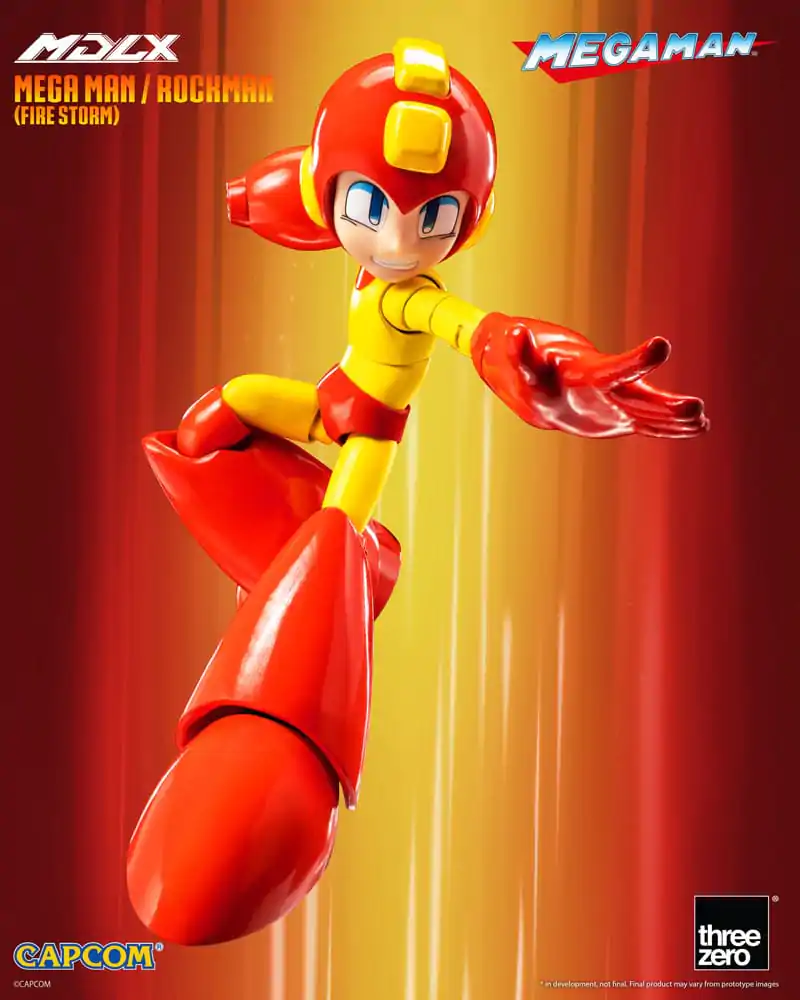 Mega Man MDLX Actionfigur Mega Man / Rockman (Fire Storm) 10 cm termékfotó