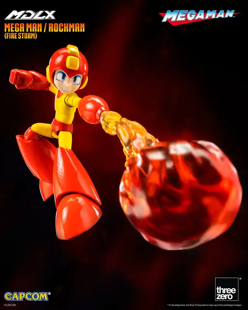 Mega Man MDLX Actionfigur Mega Man / Rockman (Fire Storm) 10 cm termékfotó