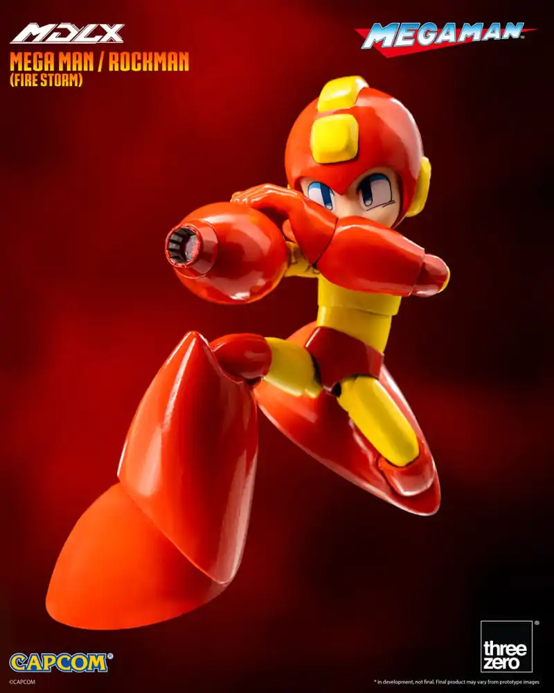 Mega Man MDLX Actionfigur Mega Man / Rockman (Fire Storm) 10 cm termékfotó