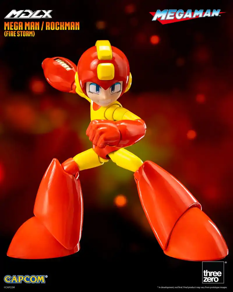 Mega Man MDLX Actionfigur Mega Man / Rockman (Fire Storm) 10 cm termékfotó