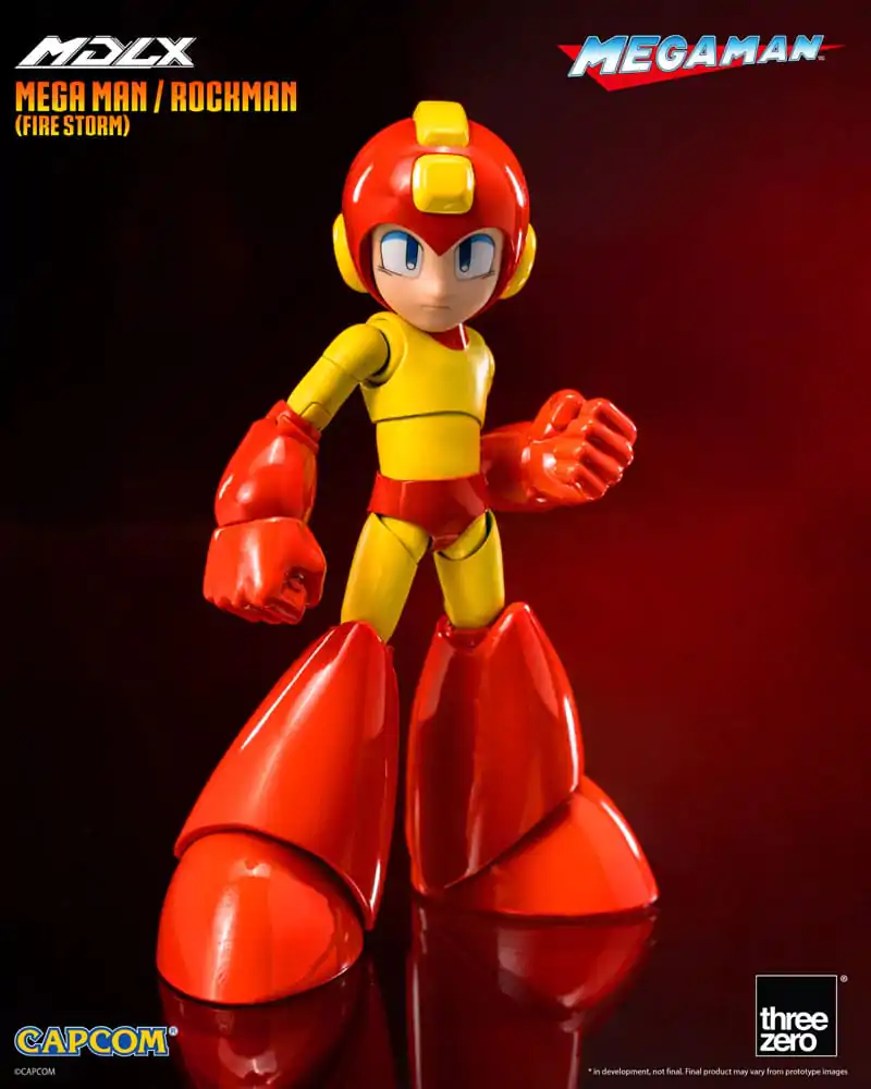 Mega Man MDLX Actionfigur Mega Man / Rockman (Fire Storm) 10 cm termékfotó