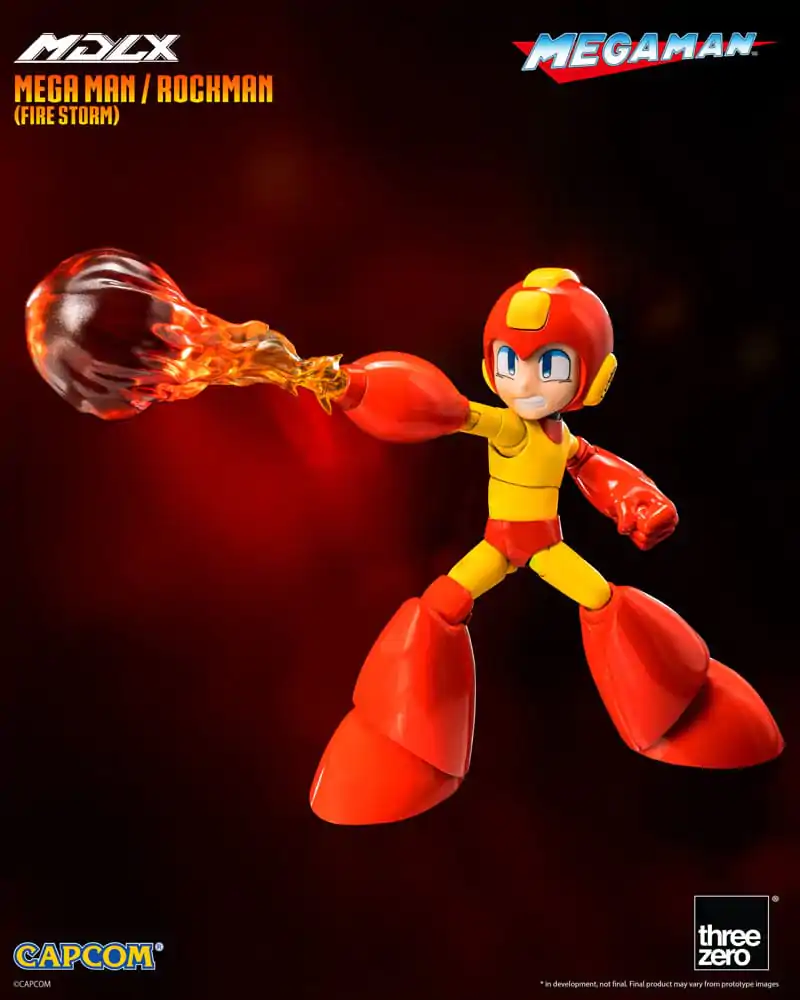 Mega Man MDLX Actionfigur Mega Man / Rockman (Fire Storm) 10 cm termékfotó