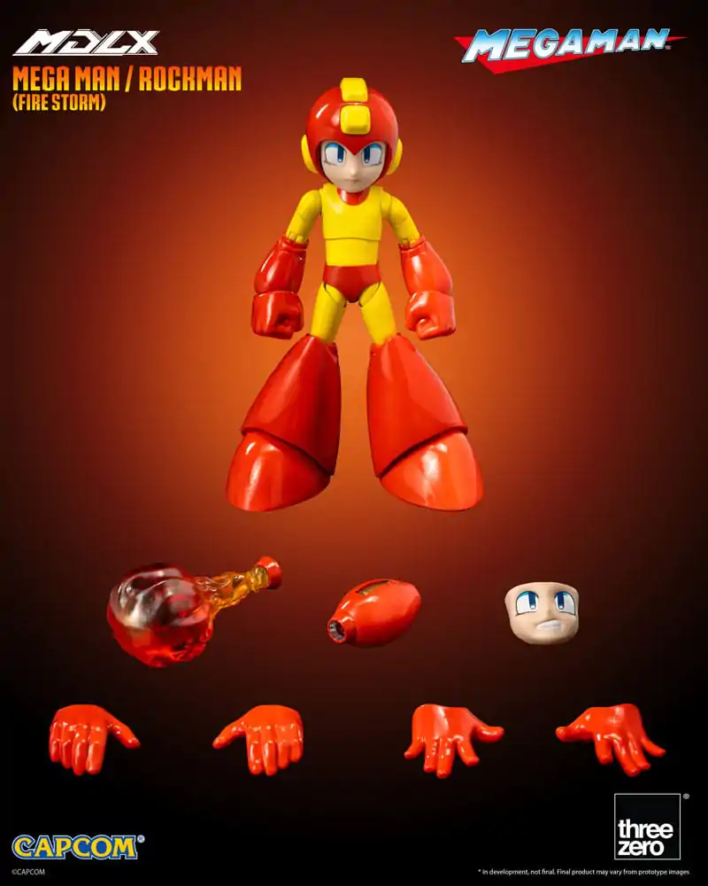 Mega Man MDLX Actionfigur Mega Man / Rockman (Fire Storm) 10 cm termékfotó