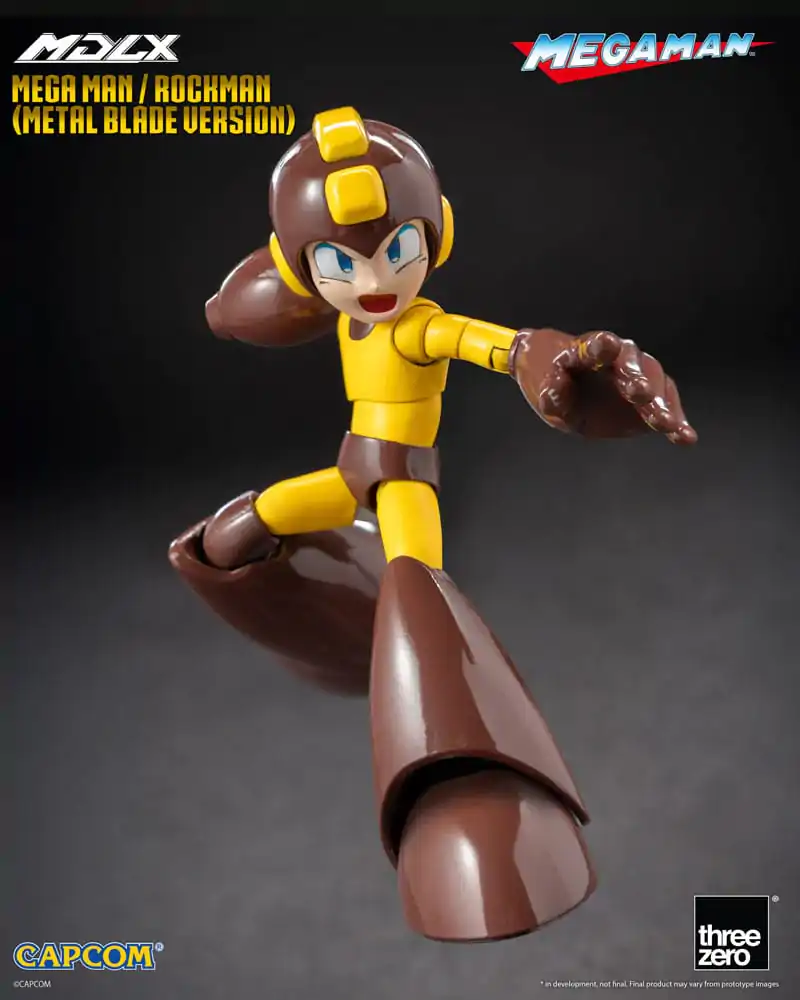 Mega Man MDLX Actionfigur Mega Man / Rockman (Metal Blade Version) 10 cm Produktfoto