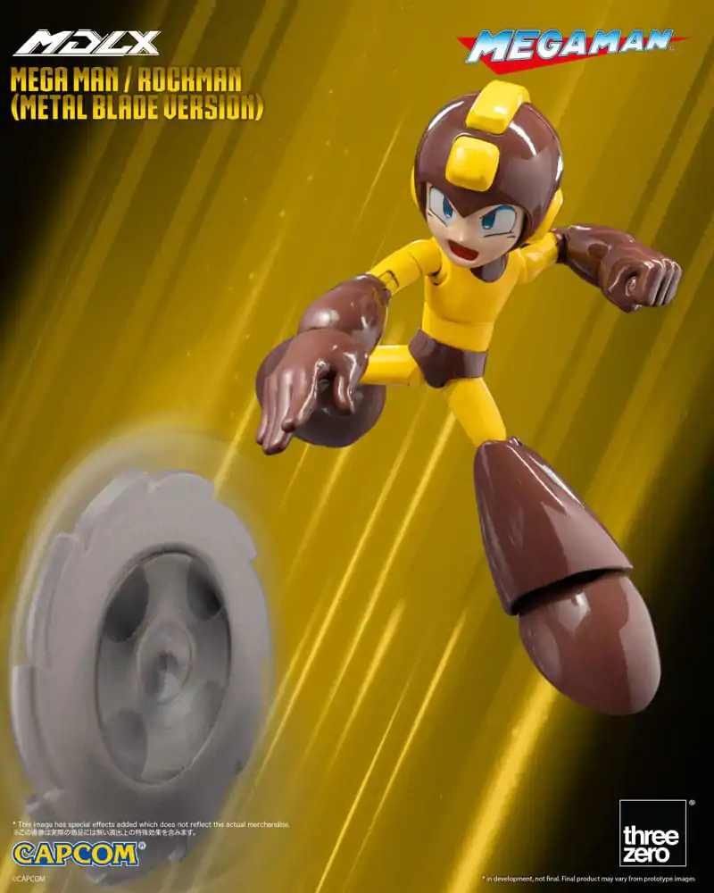 Mega Man MDLX Actionfigur Mega Man / Rockman (Metal Blade Version) 10 cm Produktfoto