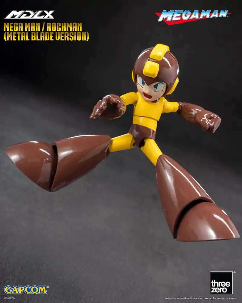 Mega Man MDLX Actionfigur Mega Man / Rockman (Metal Blade Version) 10 cm Produktfoto